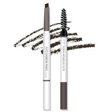 Enesty 自動雙眉筆 0.18g, 04 灰棕色, 2支