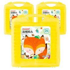 monAmi Moni-ju 中性蠟筆 3件組, 24色