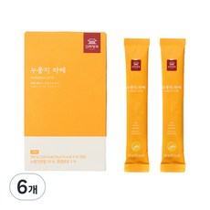 신라명과 누룽지 라떼분말, 18g, 20개입, 6개