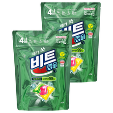비트 실내건조 캡슐세제, 42개입, 2개