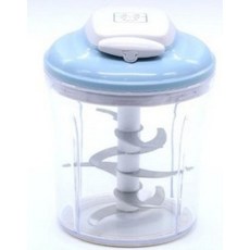 콩콩차퍼 야채다지기 10중날 1500ml, 블루, 1개