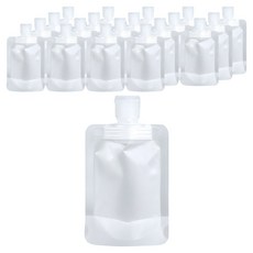 DOSell 整齊收納 旅行用分裝袋 50ml, 單一顏色, 20個