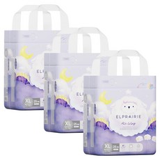엘프레리 유아용 에어윙 팬티 기저귀, 75매, 특대형(XL)