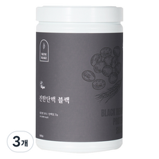 맘메이크 진한단백 블랙, 500g, 3개