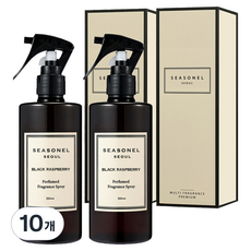 시즈넬 대용량 퍼퓸 멀티 스프레이 블랙 라즈베리 향, 10개, 300ml