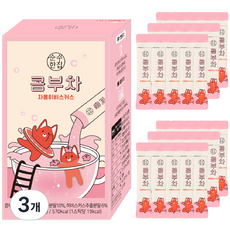 순수한집 콤부차 자몽히비스커스, 5g, 30개입, 3개