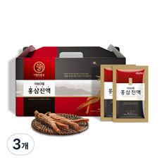 EBICHE The Cham Jin紅蔘濃縮液飲料 21入, 1.47L, 3個