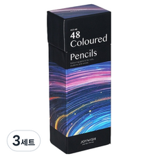 헤이조이 드로잉 고급 색연필 세트, 3세트, 48색