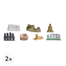 Safari Ltd 世界名勝風景浴缸公仔 World Landmarks 678204, 2個