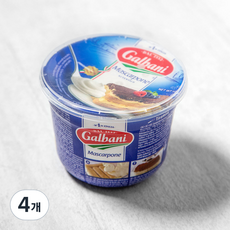 갈바니 마스카포네 치즈, 500g, 1개입, 4개