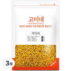 고미네 겨자씨, 1kg, 3개