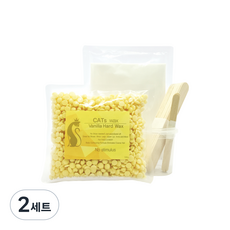 캣츠왁스 바닐라 하드왁스 세트 180, 180g, 2개