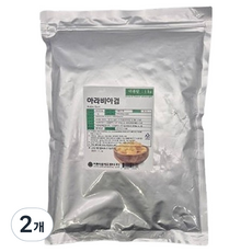 이홈베이킹 미국산 아라비아검, 1kg, 2개