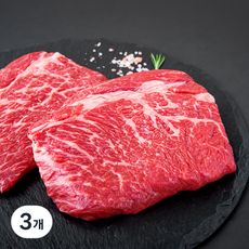 푸드랩플러스 호주산 곡물 소 척아이롤 구이용 (냉장), 400g, 3개