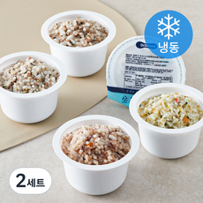베베쿡 완료기 12개월이상 한우호두영양진밥 180g + 한우가지우엉진밥 180g + 전복새우파프리카진밥 180g + 두부고구마흑미진밥 180g 예비 이유식 A세트 (냉동), 720g, 2세트
