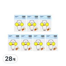 라인프렌즈 BT21 클리어 데코 스티커 2탄, 알제이, 28개 알제이, 28개