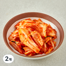 선도농협선장김치 아산맑은 맛김치, 1kg, 2개