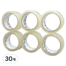 쓰리엠 스카치 311 OPP 저온용 박스 포장 테이프 투명 48mm x 50m, 30개