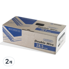 CopierLand 護樂美 2：1 鐵圈裝訂環 40入, 28.5mm, 銀色