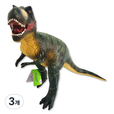 애들랜드 소프트 쥬라기파크 티라노사우루스 피규어, 3개