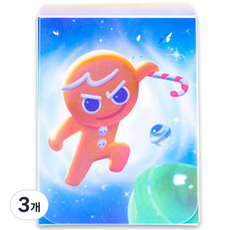 쿠키런 브레이버스 덱케이스, 혼합색상, 3개