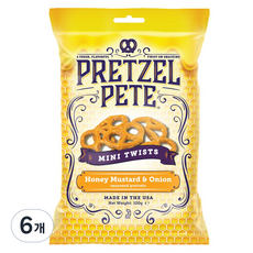 蜂蜜芥末和洋蔥蝴蝶餅, 100g, 6個