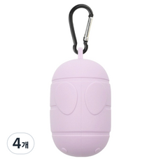 디에이치커머스 반려동물 휴대하기 편한 휴대용 배변봉투, 라이트그린, 4개, 1개입