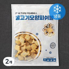 랜시 물고기 모양 피쉬볼 (냉동), 1kg, 2개