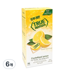 TRUE citrus 真檸檬氣泡飲粉, 0.8克, 100件, 6個