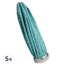 O'bl 可愛熱敷袋 孔雀藍 M, 5個