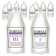 Yolk Volume Magic Straight Perm H400 普通頭髮 1 劑 400g + 2 劑 400g, 5組