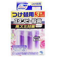 小林製藥 BLUELET馬桶潔淨花瓣凝膠 紫色薰衣草 補充包 3入, 1盒