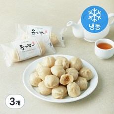 유기방아 한입 현미꿀떡 (냉동), 600g, 1개입, 3개