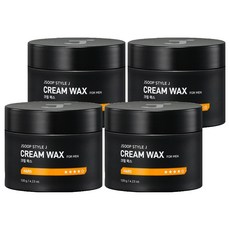 J'SOOP 男士Style J乳霜髮蠟, 120g, 4罐