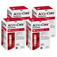 아큐첵 퍼포마 개인용 혈당검사지, 4개, 50개입