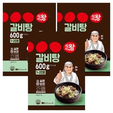 美食王排骨湯, 600g, 3個