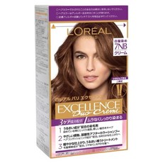 L'OREAL PARiS 巴黎萊雅 台灣公司貨 優媚霜三重護髮雙管染髮霜, 7NB 明亮自然棕, 1盒