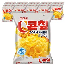 크라운 콘칩, 70g, 20개