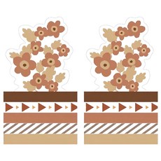 德德小品集 slim套裝紙膠帶 信的戀人 27995 5mm x 3m 5個 2套, 山禾, 1組