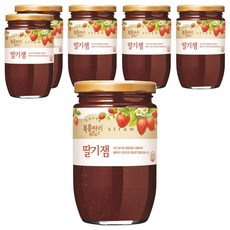 복음자리 딸기잼, 500g, 6개