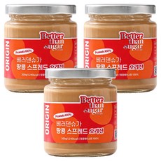베러댄슈가 땅콩 스프레드 오리진, 3개, 200g