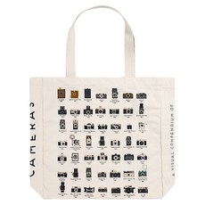 純棉大容量多用途復古相機帆布包 側背包, 9581, 1個, 側背式 米色