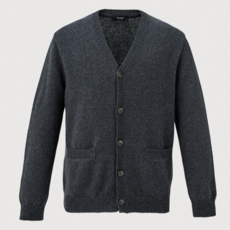 TREMOLO 男士羊毛基本款開襟衫 BC4F858105