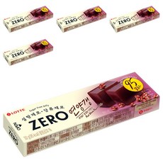 LOTTE 樂天 ZERO Zero無糖羊羹, 5條, 50g