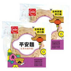 愛麵族 紅蔥烏龍拌麵 常溫保存, 233g, 2個