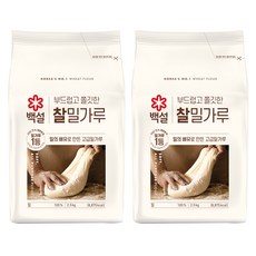CJ BEKSUL 白雪 中筋麵粉, 2.5kg, 2包
