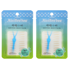 Miss Bowbow 撥撥小姐 3M微整形系列 雙眼皮貼, 藍綠款, 2包