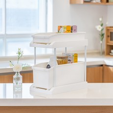 창신리빙 국산 싱크인 수납장 다용도선반, white, 1개