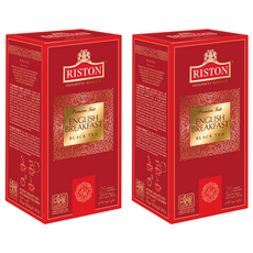 RISTON 瑞斯頓 英式早餐茶, 2g, 25包, 2盒