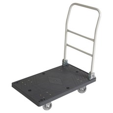 월드크린 잘밀려 접이식 무소음 운반카 회색, 1개